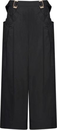 Mes Demoiselles... Paline Broek - Dames - Wijde Broeken - Zwart - S - Katoen - Broeken
