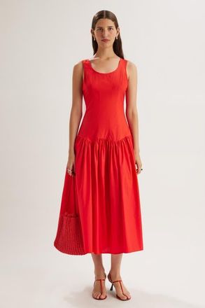 Merlette Garance Dress in Cherry at Nordstrom, Size 10