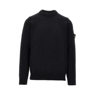 Stone Island Knitted sweater with Logo Badge Man XL