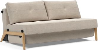 Innovation Cubed 160 Schlafsofa, 103 x 165 cm, Eiche / sand (612 Blida)