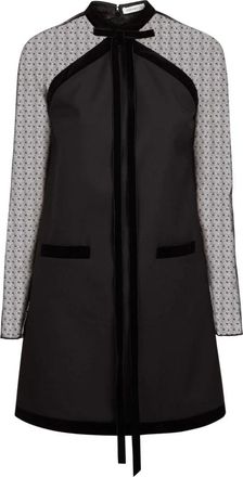 Nina Ricci Dames, Jurken, Zwart, Maat: 2XS Tulle