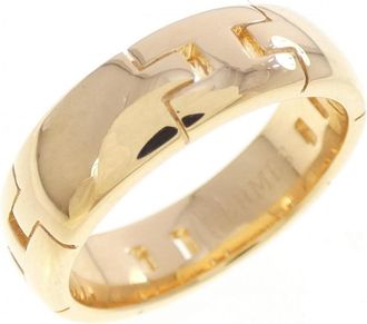 Herm&egrave;s Yellow Gold (18K) Band Ring (Pre-Owned)