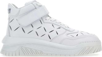 Versace Odissea Sneakers - Heren - Sneakers - Wit - 41 EU - Leer - Schoenen