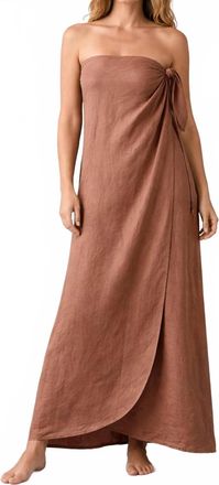 Starkx Ridley Dress In Tan