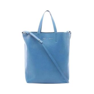 Celine Pre-owned Tote Bags, female, Blue, Size: ONE SIZE Pre-owned Vintage Tote Bag