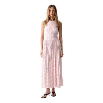 Rotate Rotate Birger Christensen, Dames, Jurken, Roze, Maat: L Viscose