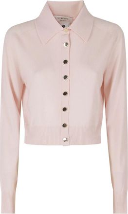 Sportmax Cardigans - Dames - Vesten - Roze - XS - Truien & Vesten