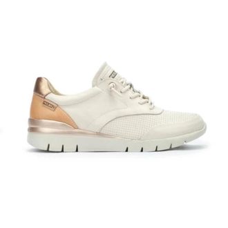 Pikolinos Sneakers - Dames - Sneakers - Wit - 41 EU - Leer - Schoenen