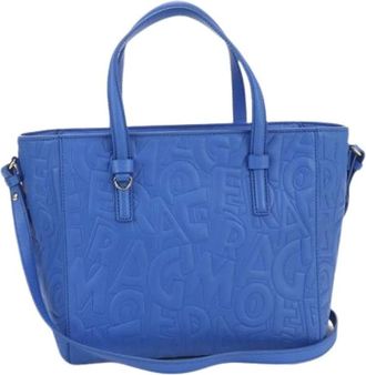 Ferragamo Pre-owned Tote Bags, female, Blue, Size: ONE SIZE Pre-owned Tote bag