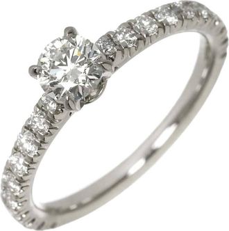 Cartier Platinum 950 Band Ring (Pre-Owned)
