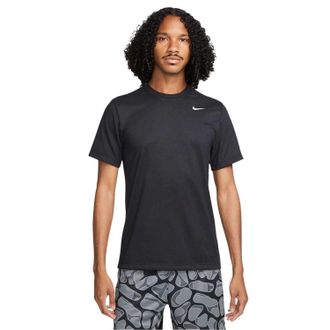 Nike Heren Legend Swoosh Dri-FIT T-Shirt (Zwart/Zilver)