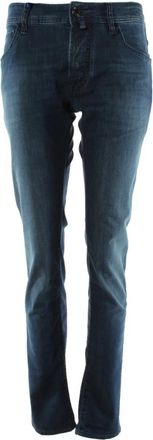 Jacob Cohen Nick Slim Jeans - Heren - Slim Fit Jeans - Blauw - W36 - Katoen - Jeans