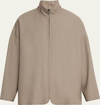 Fear of God Mens High-Neck Zip Jacket
