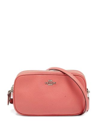Coach Leather zip crossbody bag - Pink