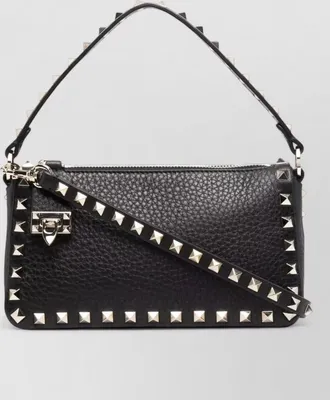 Valentino Garavani rockstud spike small leather shoulder bag