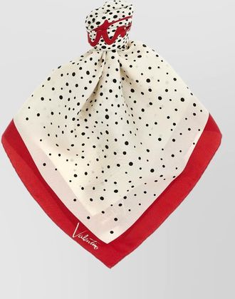 Valentino Garavani silk printed scarf