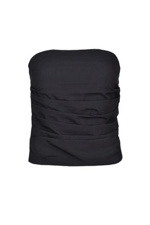 Nineminutes Linen Top - Black