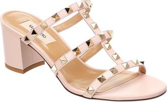 Valentino Rockstud Caged 60 Leather Sandal
