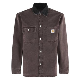 Carhartt Work in Progress Mitch Shirt Jacket - Heren - Zomerjassen - Bruin - S - Katoen - Jassen