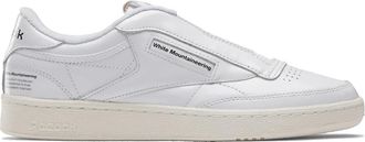 Reebok Club C 85 Sneakers Wit- Krijt & Zwart - Heren - Sneakers - Wit - 44 EU - Leer - Schoenen