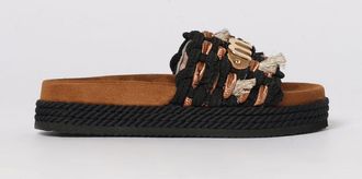 Mou Sandalo Monoband Mou in tessuto intrecciato