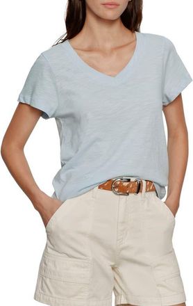 Sanctuary V-Neck T-Shirt in Blue Aura at Nordstrom, Size 1X