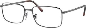 Ray-Ban Demo Rectangular Unisex Eyeglasses RX3717V 2502 57