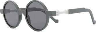 Vava Zonnebril - unisex - Zonnebrillen - Grijs - 46 MM - Accessoires