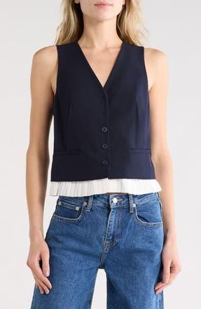SIMKHAI Laiken Vest in Midnight at Nordstrom Rack, Size 10