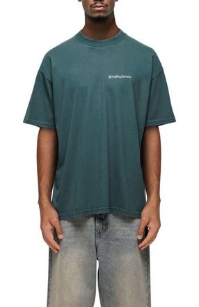 Good For Nothing Vintage Wash Relaxed T-Shirt in Green at Nordstrom, Size Xx-Large Uk