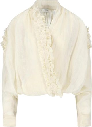Dries Van Noten Camicia Ruches