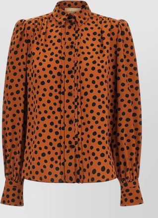 Valentino Garavani long sleeve shirt polka dot design