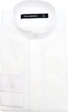 Karl Lagerfeld Shirts > Formal Shirts - Heren - Zakelijke Overhemden - Wit - 3XL - Overhemden