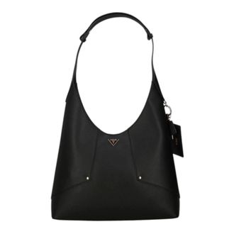 Guess Darcy Hobo Bag - female - Guess - Shoulder Bags - Black - ONE SIZE - Bags
