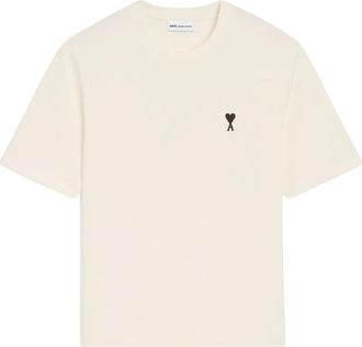 Ami Tops, Heren, Beige, M, Katoen, Place des Victoires T-shirt