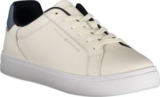 Tommy Hilfiger Leather Sneaker - Beige