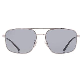 Gucci Light Grey Navigator Mens Sunglasses GG2096SA 003 59