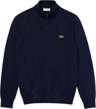 Lacoste lacoste Sweaters Blauw - Heren - Sweatshirts & Hoodies - Blauw - Maat: S Katoen