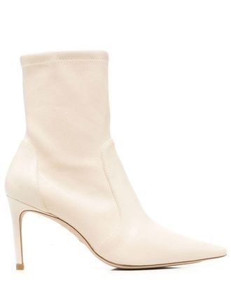 Stuart Weitzman Stivali Stuart con tacco a stiletto 85mm - Toni neutri