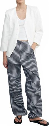Enza Costa Supima Baby Rib Cropped Fittted U Tank In White