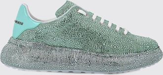 Philipp Plein Sneakers platform in pelle con dettagli ricamati e strass