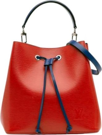 Louis Vuitton Pre-owned Bucket Bags, female, Red, Size: ONE SIZE Pre-owned Vintage Bucket Bag