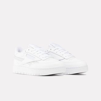 Reebok Classic Sneaker REEBOK CLASSIC CLUB C DOUBLE REVENGE, Damen, Gr. 36, weiss (wei&szlig;), Synthetik, Schuhe Sneaker