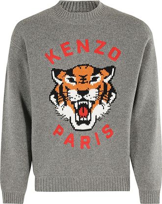 Felpa kenzo uomo grigio sales