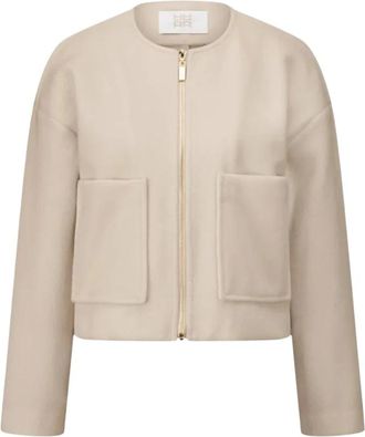 Riani Chaqueta con cremallera - Jackets - Mujer - Beige - M