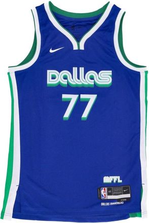 Nike Basketbal Tank Top City Edition - Heren - Fitness - Blauw - XL - Polyester - Fitness