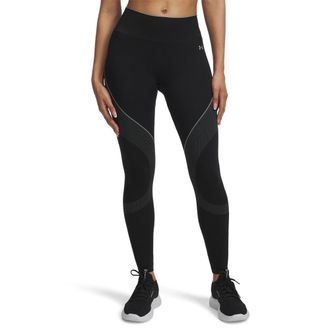 Under Armour Trainingstights UNDER ARMOUR UA VANISH SEAMLESS LEGGING, Damen, Gr. XL, N-Gr, schwarz, steel, steel, Obermaterial: 92% Nylon, 8% Elasthan, Hosen Train
