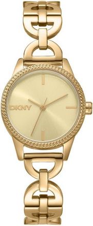 DKNY Open Link Bracelet Watch, 26mm in Champagne at Nordstrom
