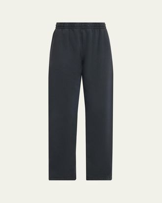 Slvrlake Denim Straight-Leg Sweatpants