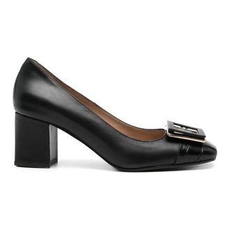 Sergio Moretti Klassieke Gesloten Pumps - Dames - Schoenen - Zwart - Maat: 38 EU